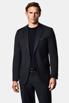 Koyu Lacivert 4 Drop Relaxed Fit Rahat Kesim Takım Elbise