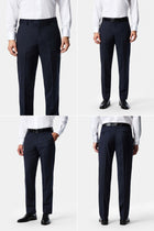 Orta Lacivert 4 Drop Relaxed Fit Rahat Kesim Takım Elbise