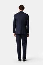 Orta Lacivert 4 Drop Relaxed Fit Rahat Kesim Takım Elbise