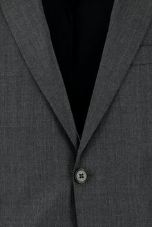 Aç?k Antrasit 7 Drop Slim Fit Dar Kesim Yün Tak?m Elbise-Abdullah Ki??l?