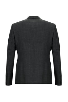 Orta Gri 4 Drop Relaxed Fit Rahat Kesim Yünlü Tak?m Elbise-Abdullah Ki??l?