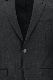 Orta Gri 4 Drop Relaxed Fit Rahat Kesim Yünlü Tak?m Elbise-Abdullah Ki??l?