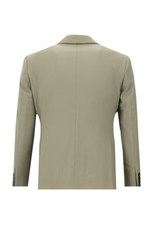 Orta Vizon Slim Fit Dar Kesim Yünlü Klasik Takım Elbise