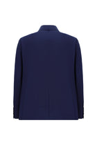 Açık Lacivert Slim Fit Dar Kesim Yünlü Klasik Takım Elbise