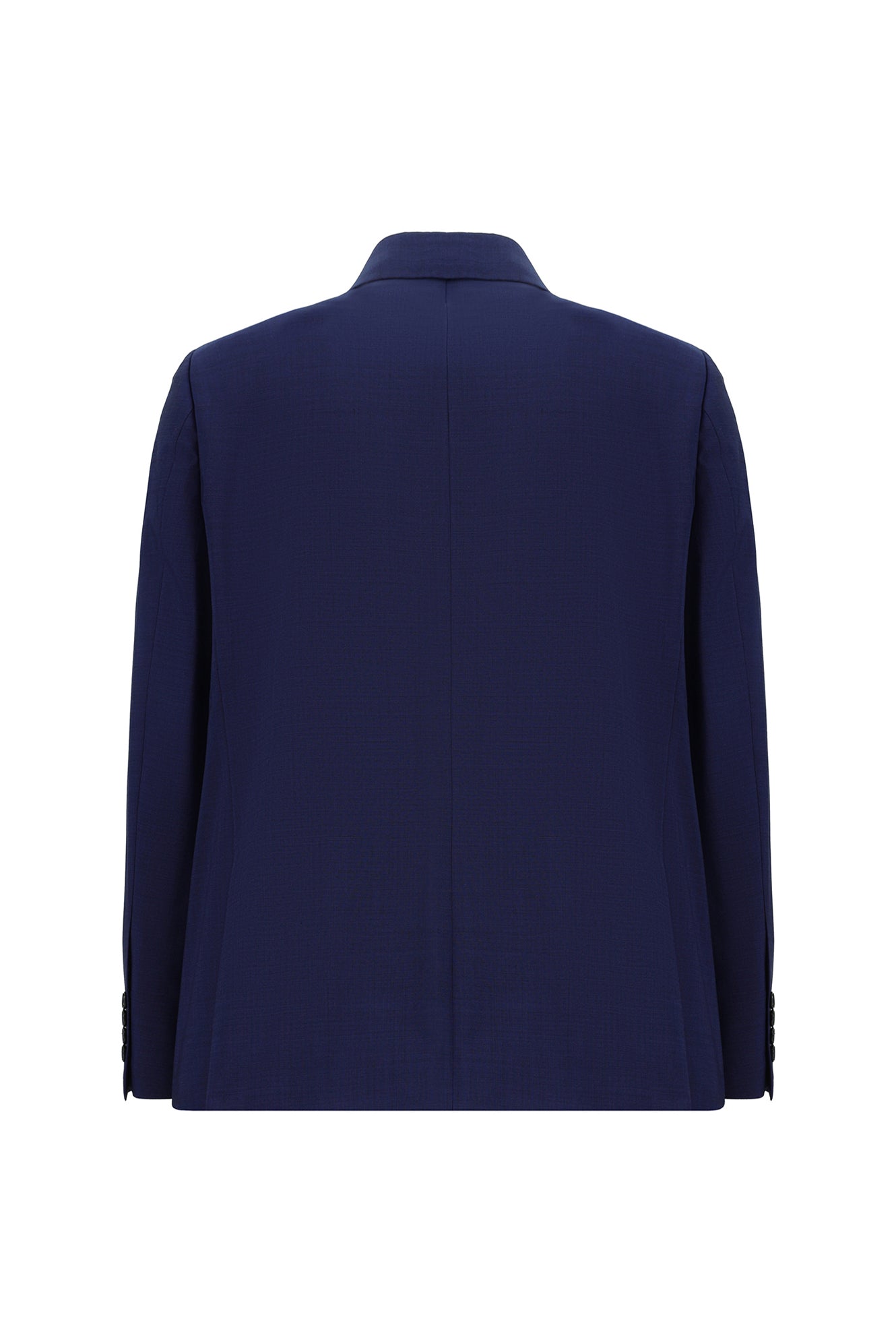 Aç?k Lacivert 7 Drop Slim Fit Dar Kesim Yünlü Tak?m Elbise-Abdullah Ki??l?