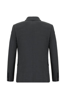 Koyu Füme 4 Drop Relaxed Fit Rahat Kesim Yünlü Tak?m Elbise-Abdullah Ki??l?