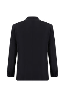 Siyah 6 Drop Regular Fit Standart Kesim Yünlü Kruvaze Tak?m Elbise-Abdullah Ki??l?