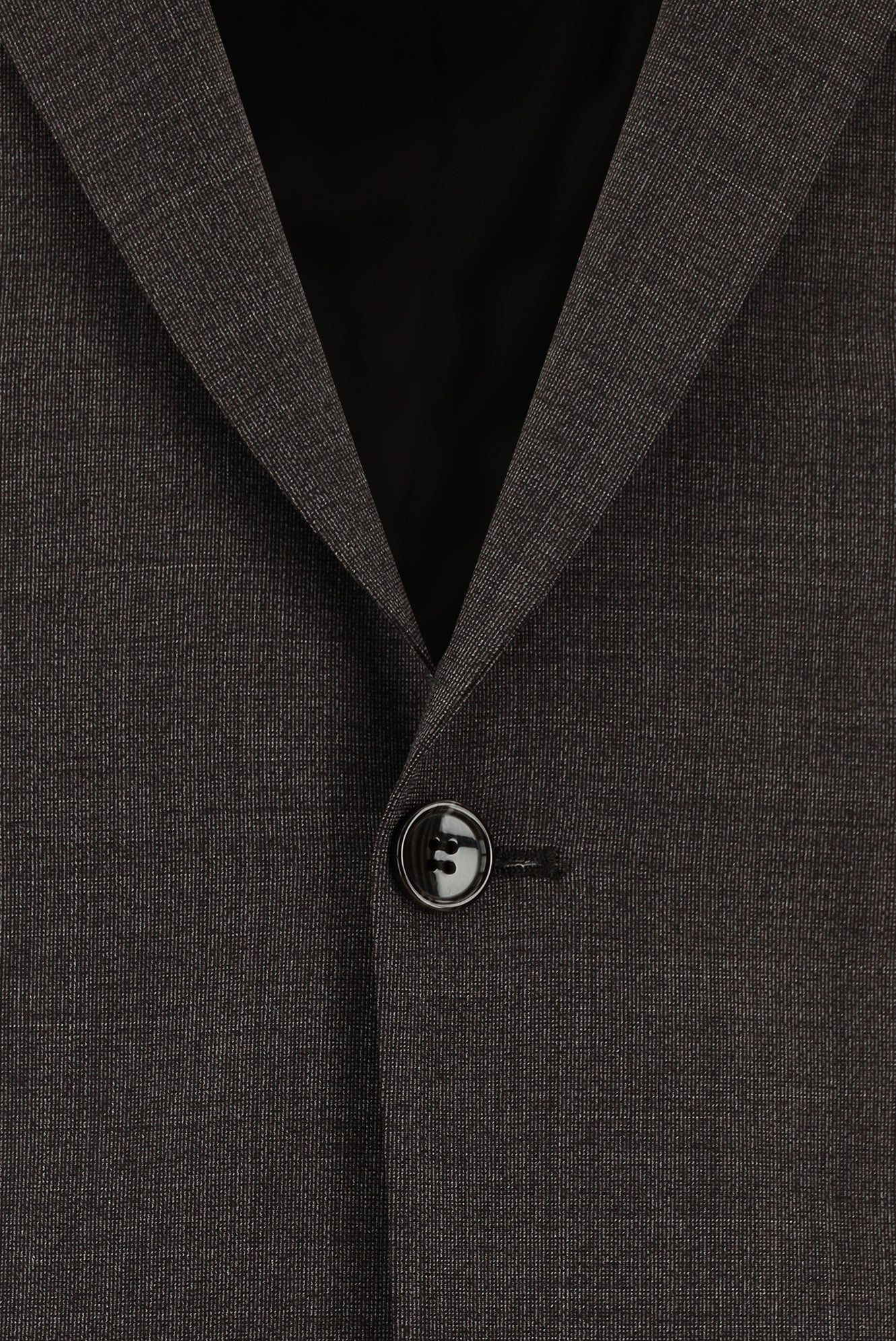 Acı Kahve Slim Fit Dar Kesim Yünlü Klasik Takım Elbise