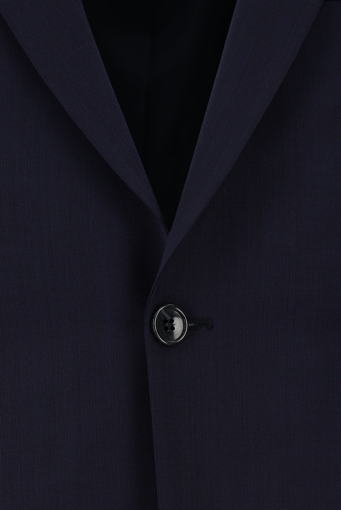 Orta Lacivert 7 Drop Slim Fit Dar Kesim Yünlü Tak?m Elbise-Abdullah Ki??l?