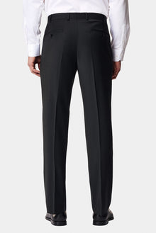 Siyah 4 Drop Relaxed Fit Rahat Kesim Yünlü Tak?m Elbise-Abdullah Ki??l?