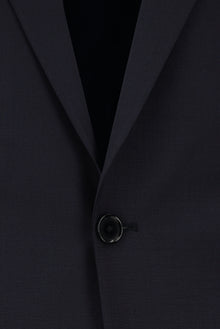Koyu Lacivert 7 Drop Slim Fit Dar Kesim Yünlü Tak?m Elbise-Abdullah Ki??l?