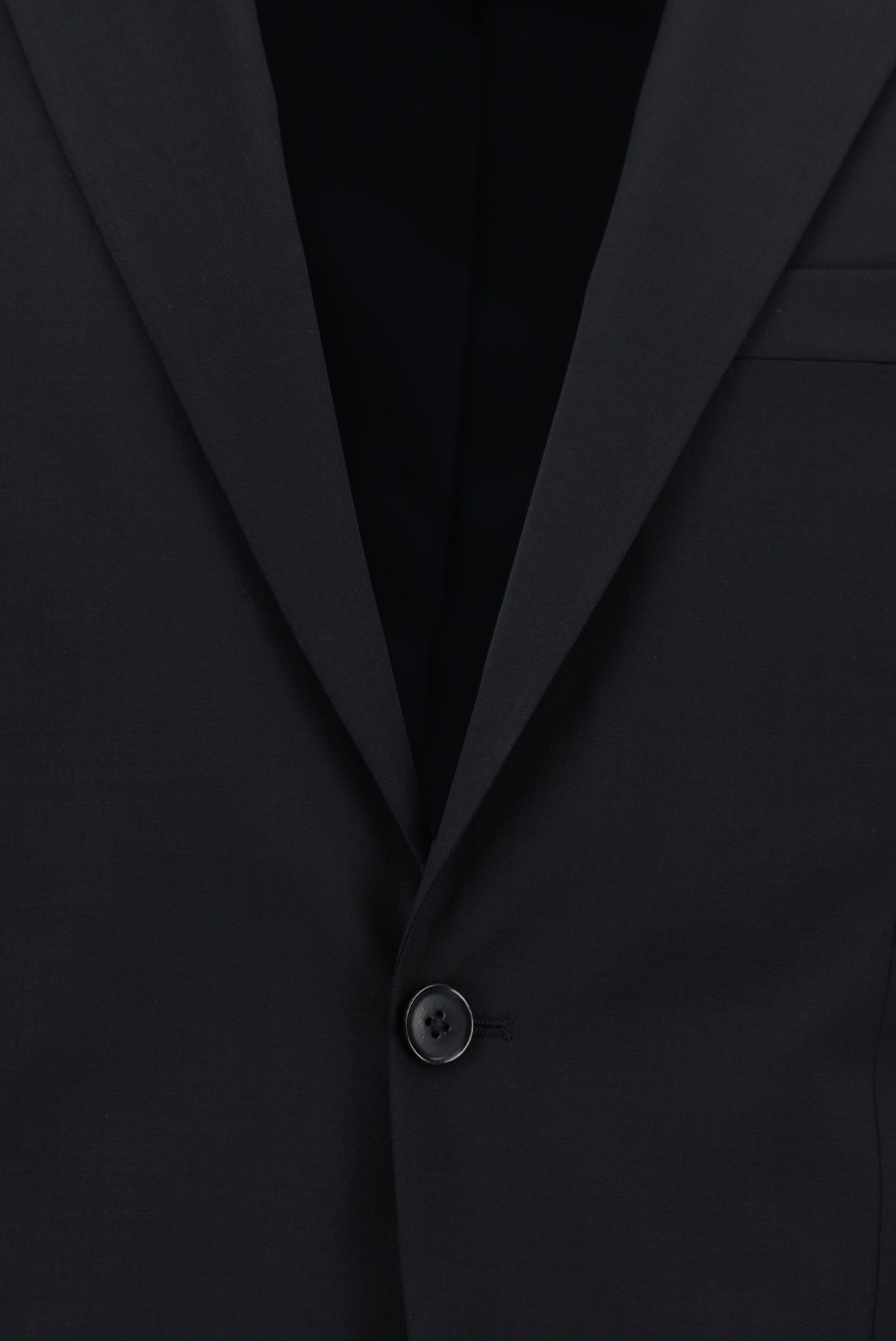 Koyu Lacivert Super Slim Fit Ekstra Dar Kesim Yünlü Klasik Takım Elbise