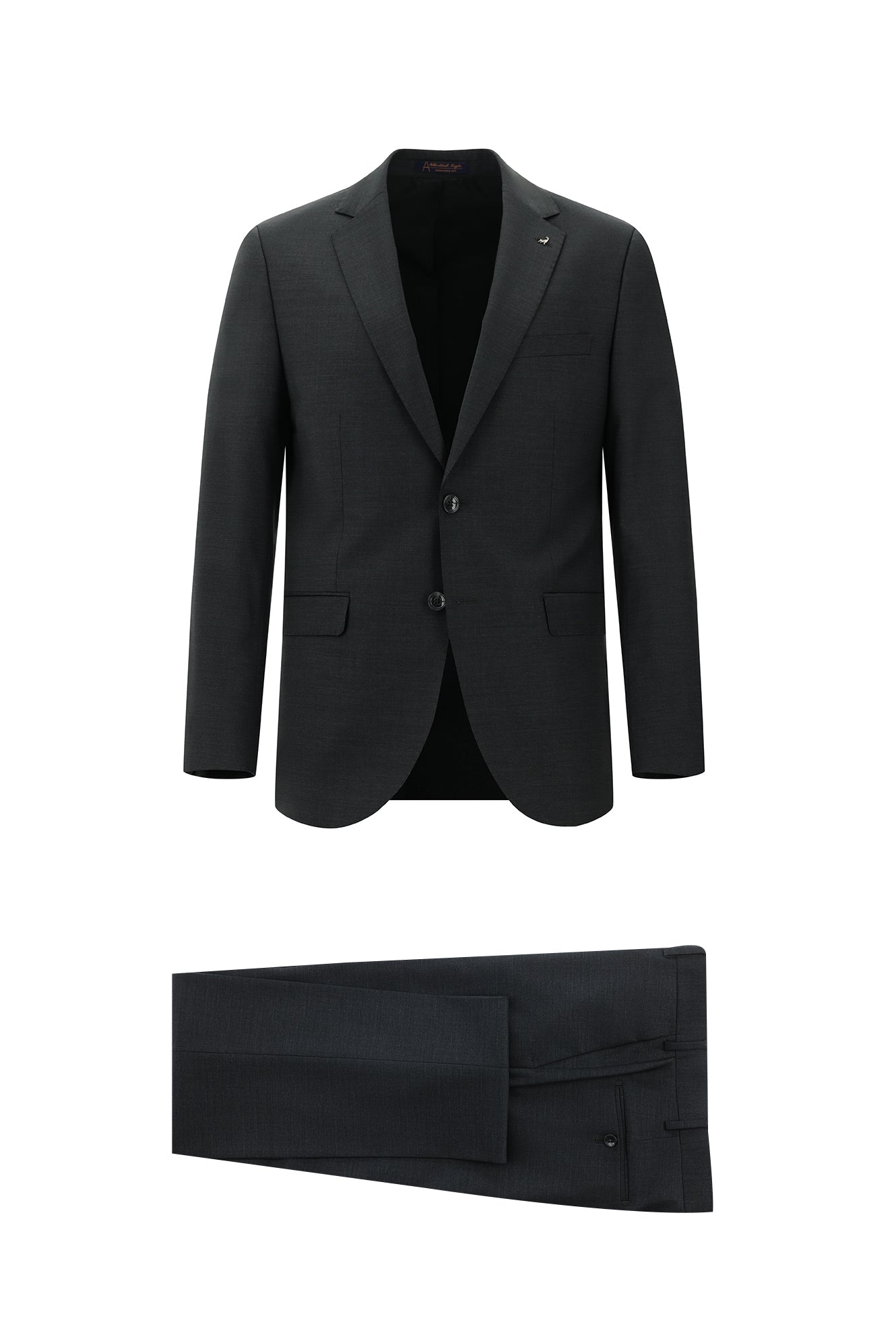 Marengo 7 Drop Slim Fit Dar Kesim Yünlü Tak?m Elbise-Abdullah Ki??l?