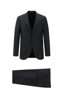Marengo 7 Drop Slim Fit Dar Kesim Yünlü Tak?m Elbise-Abdullah Ki??l?