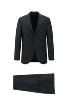 Marengo Slim Fit Dar Kesim Yünlü Klasik Takım Elbise