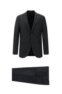 Marengo Slim Fit Dar Kesim Yünlü Klasik Takım Elbise