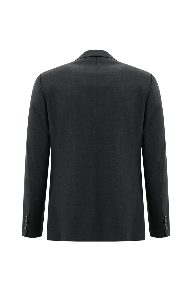 Marengo 7 Drop Slim Fit Dar Kesim Yünlü Tak?m Elbise-Abdullah Ki??l?