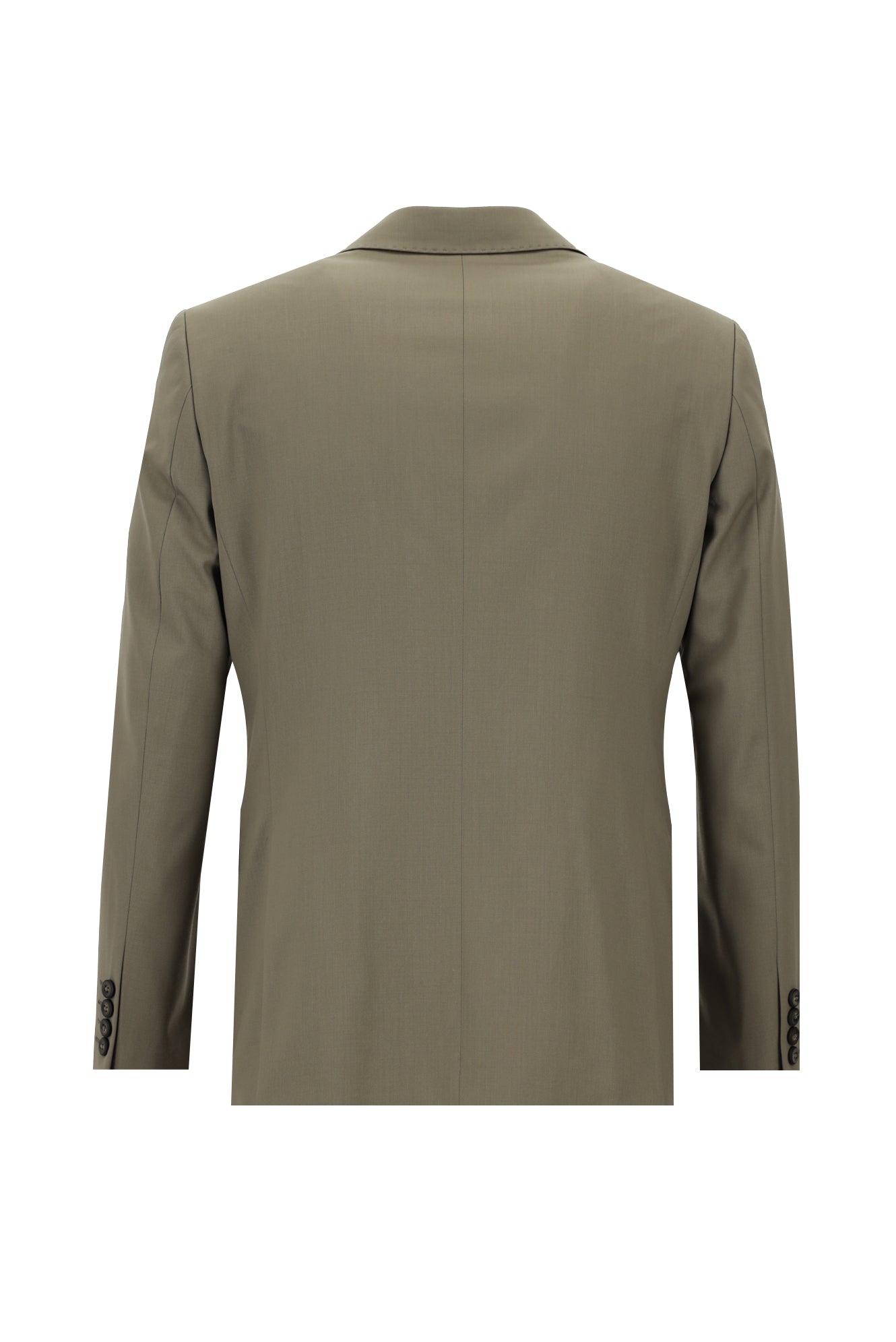 Koyu Vizon Slim Fit Dar Kesim Yünlü Klasik Takım Elbise