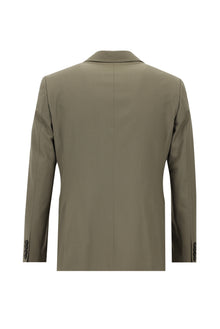 Koyu Vizon 7 Drop Slim Fit Dar Kesim Yünlü Tak?m Elbise-Abdullah Ki??l?