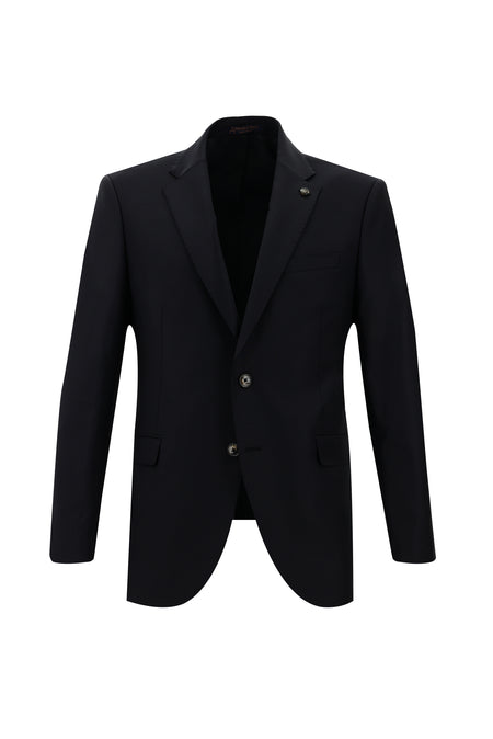 Siyah Lacivert Klasik Takım Elbise