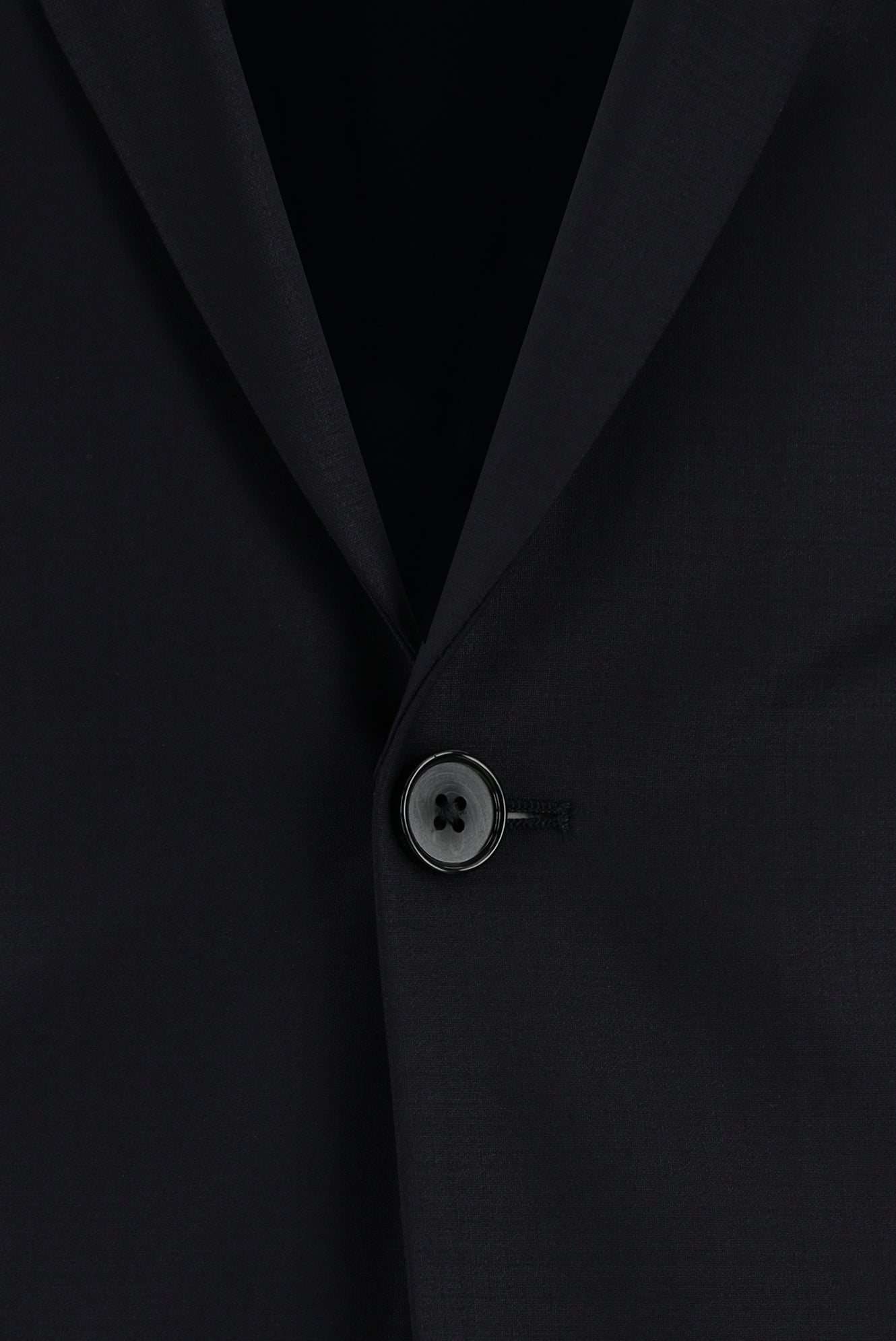 Siyah Lacivert Super Slim Fit Ekstra Dar Kesim Yünlü Klasik Takım Elbise