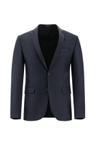 Açık Antrasit Super Slim Fit Ekstra Dar Kesim Yünlü Klasik Takım Elbise