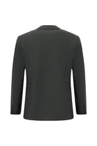 Koyu Füme Regular Fit Yünlü Klasik Takım Elbise