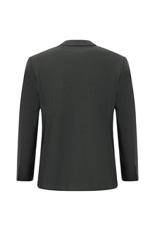 Koyu Füme 6 Drop Regular Fit Standart Kesim Yünlü Tak?m Elbise-Abdullah Ki??l?