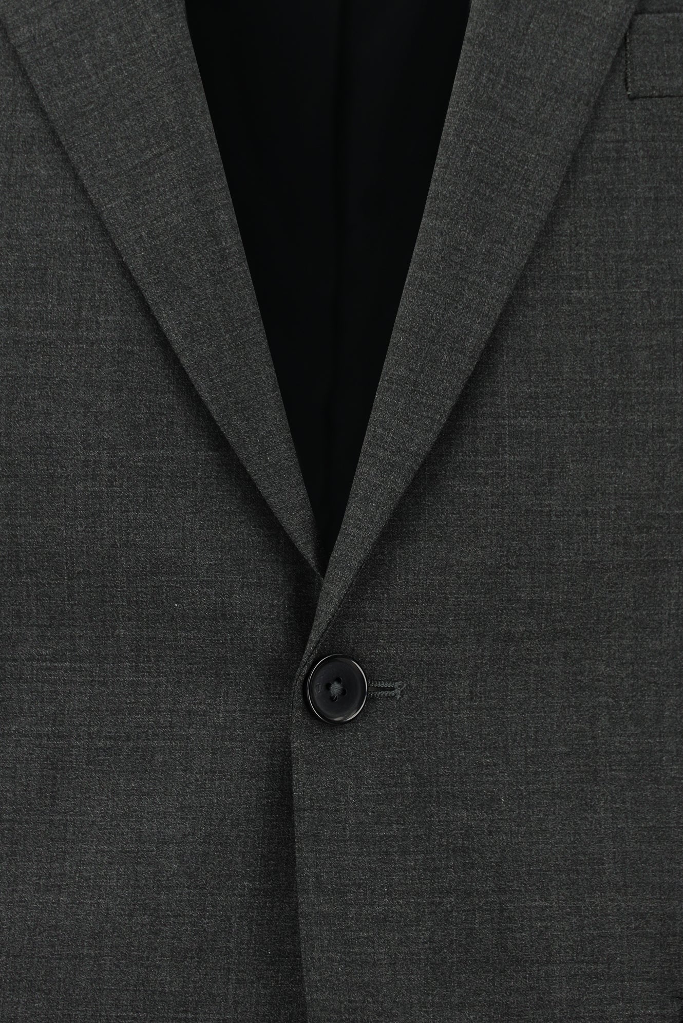 Koyu Füme Regular Fit Yünlü Klasik Takım Elbise