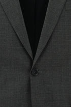 Koyu Füme Regular Fit Yünlü Klasik Takım Elbise