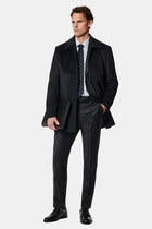 Koyu Antrasit 7 Drop Slim Fit Dar Kesim Yünlü Tak?m Elbise-Abdullah Ki??l?