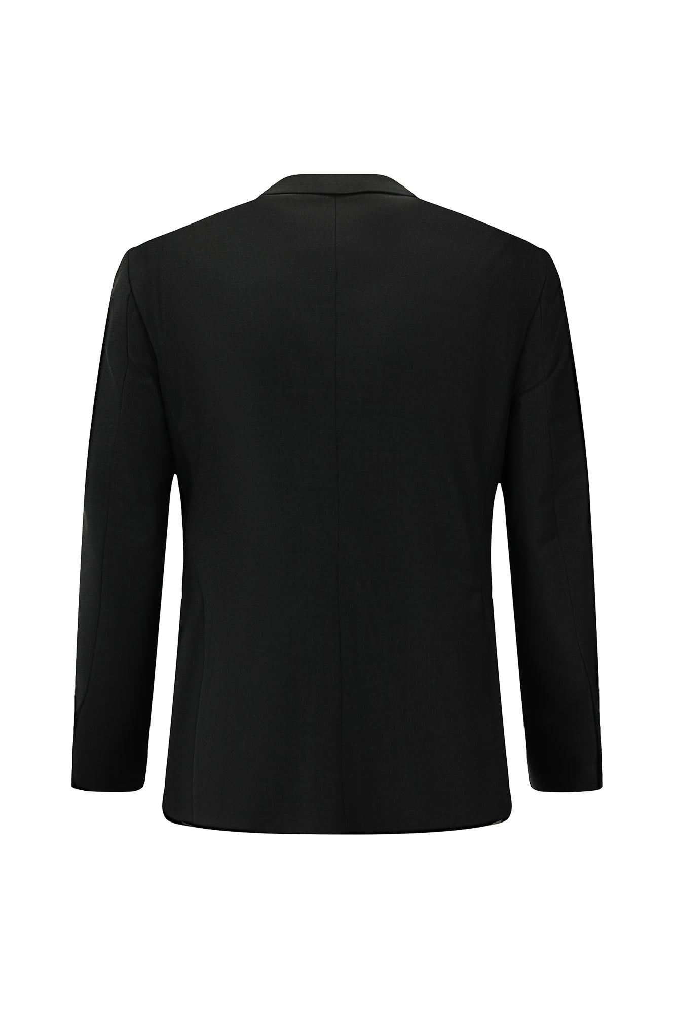 Koyu Antrasit Slim Fit Dar Kesim Yünlü Klasik Takım Elbise