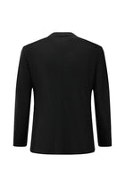 Koyu Antrasit Slim Fit Dar Kesim Yünlü Klasik Takım Elbise