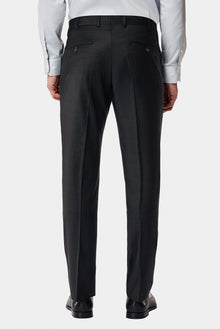 Koyu Antrasit 7 Drop Slim Fit Dar Kesim Yünlü Tak?m Elbise-Abdullah Ki??l?