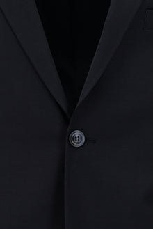 Siyah Lacivert 4 Drop Relaxed Fit Rahat Kesim Yünlü Tak?m Elbise-Abdullah Ki??l?