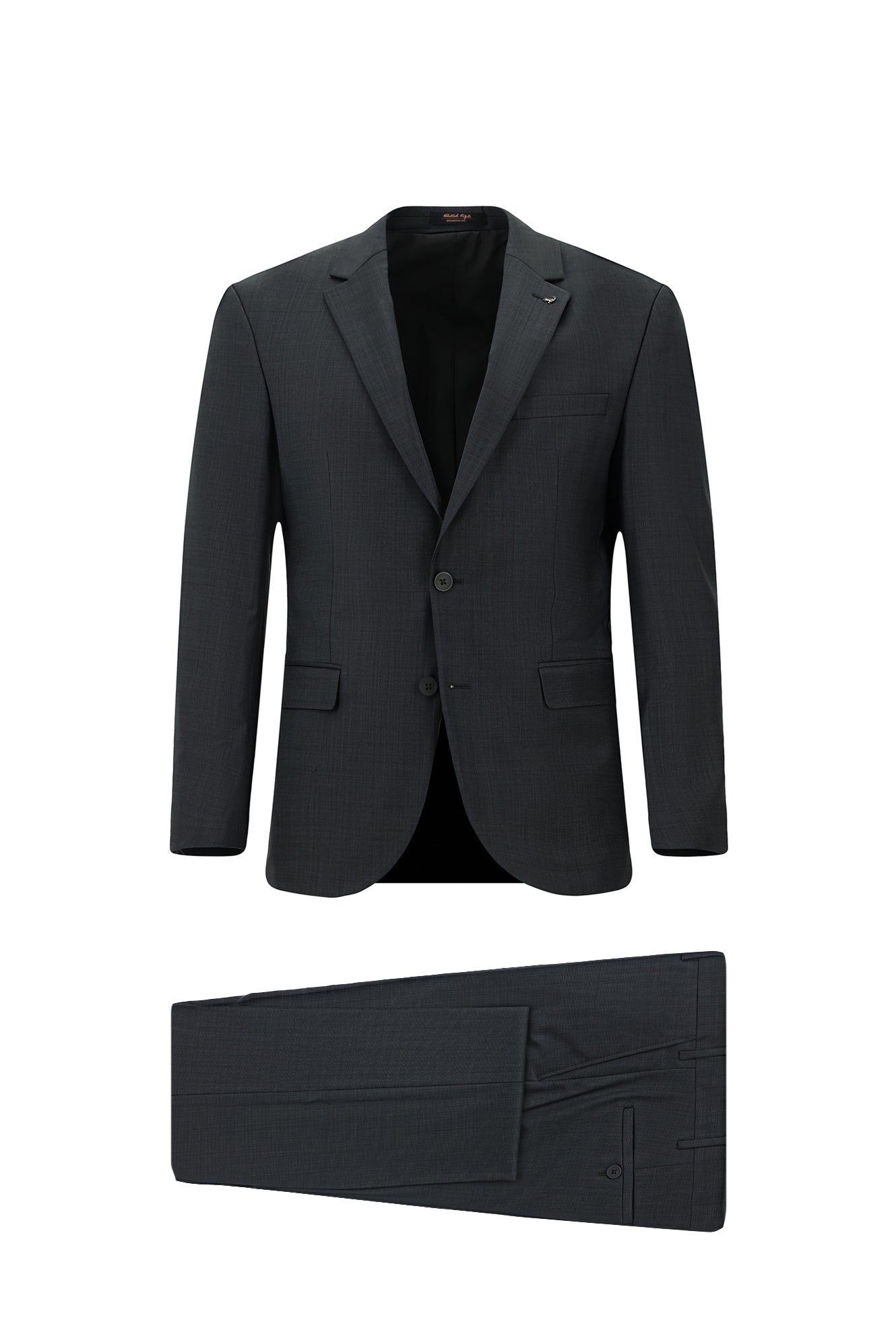 Marengo Regular Fit Klasik Desenli Yünlü Takım Elbise