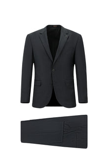 Marengo Regular Fit Klasik Desenli Yünlü Takım Elbise