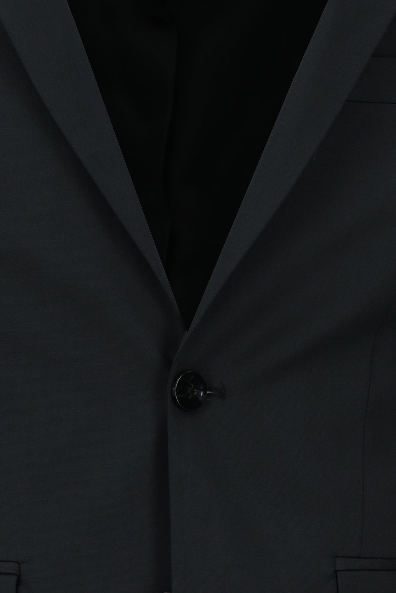 Siyah Super Slim Fit Ekstra Dar Kesim Lyocell Karışımlı Klasik Takım Elbise