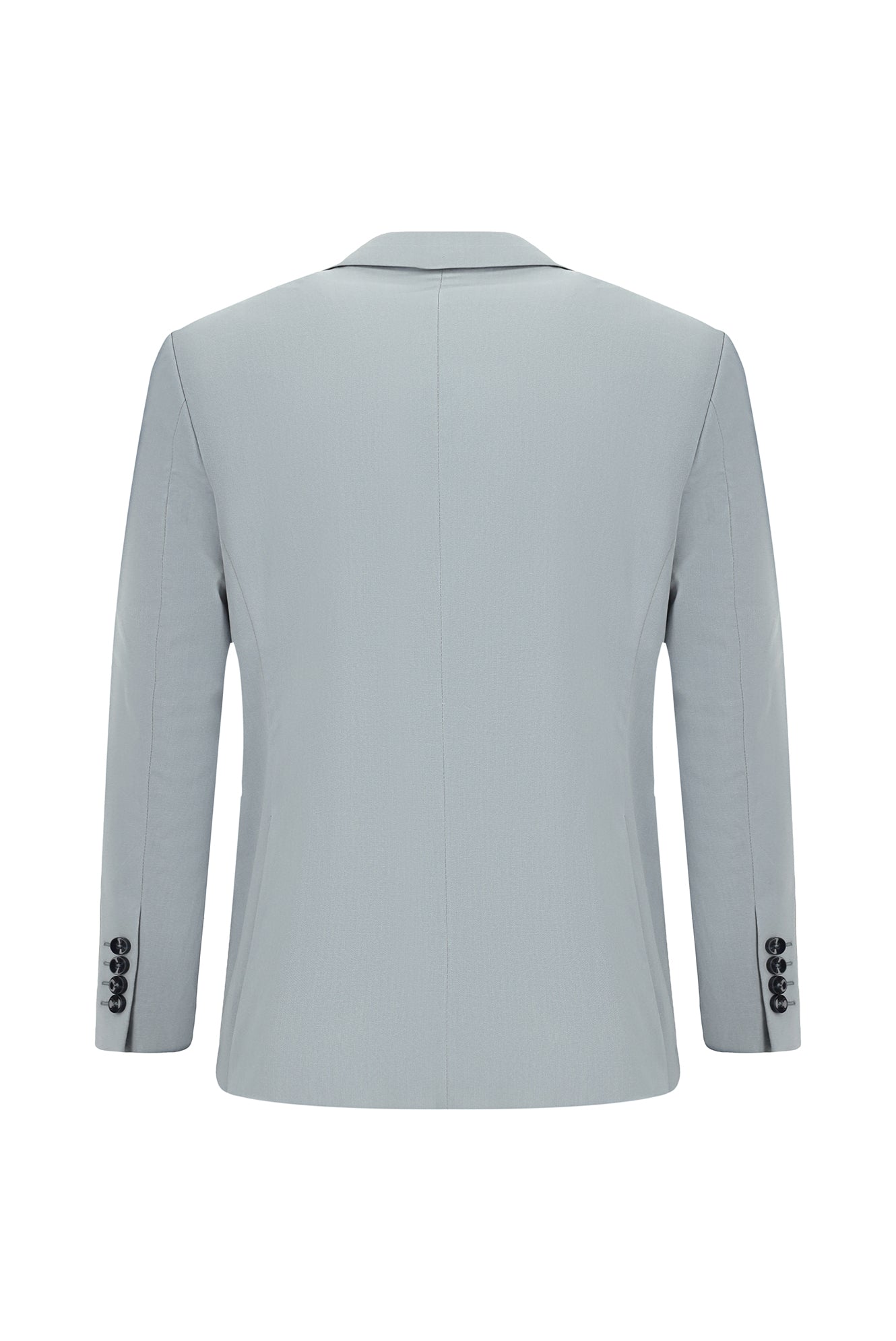 Açık Gri Super Slim Fit Ekstra Dar Kesim Lyocell Karışımlı Klasik Takım Elbise