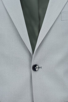 Açık Gri Relaxed Fit Rahat Kesim Lyocell Karışımlı Klasik Takım Elbise