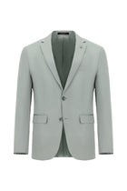 Orta Gri Super Slim Fit Ekstra Dar Kesim Lyocell Karışımlı Klasik Takım Elbise