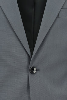 Orta Füme 7 Drop Super Slim Fit Eksra Dar Kesim Lyocell Kar???ml? Tak?m Elbise-Abdullah Ki??l?