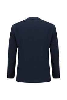 Koyu Lacivert Super Slim Fit Ekstra Dar Kesim Lyocell Karışımlı Klasik Takım Elbise