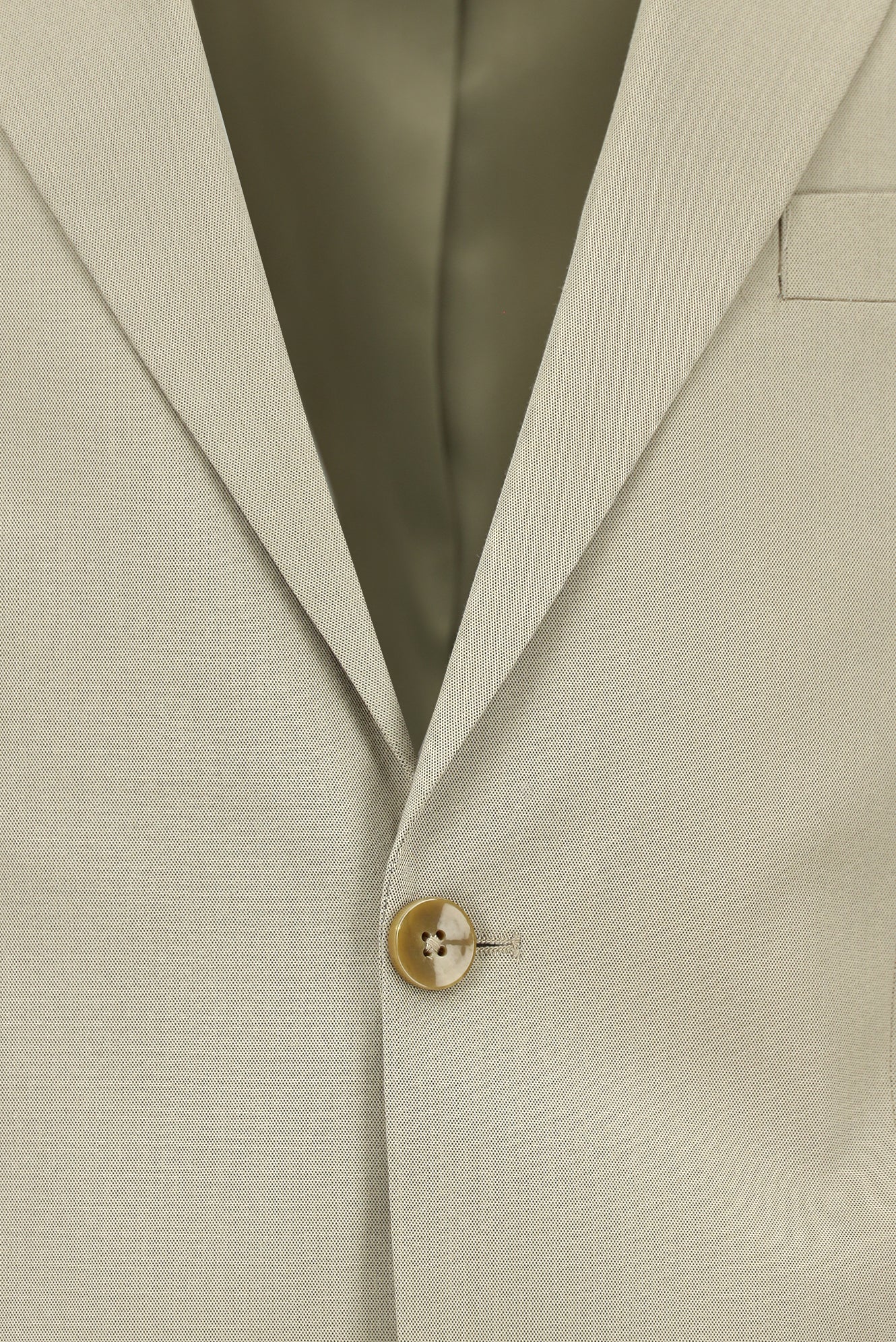 Orta Bej Relaxed Fit Rahat Kesim Lyocell Karışımlı Klasik Takım Elbise