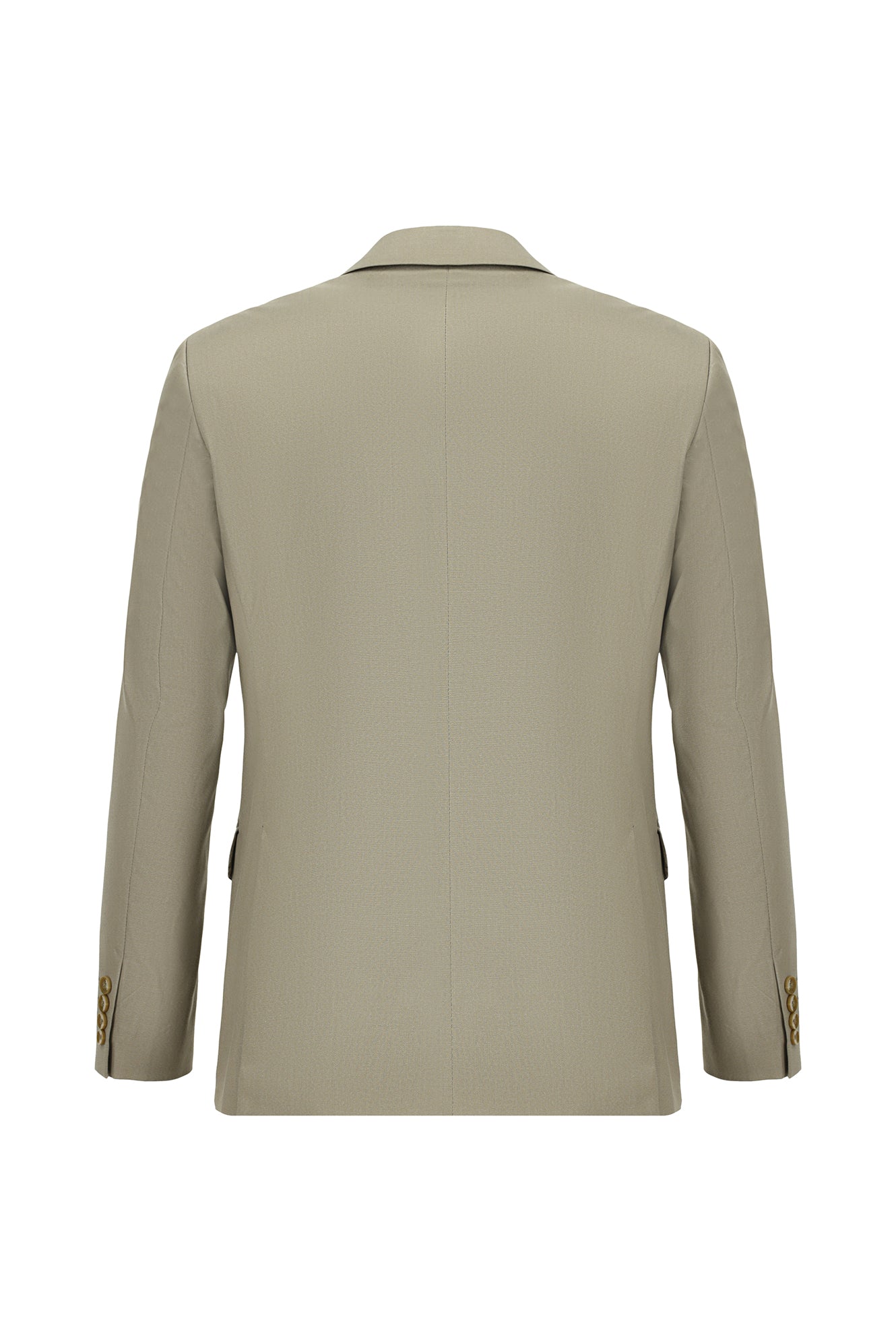 Koyu Bej Regular Fit Lyocell Karışımlı Klasik Takım Elbise