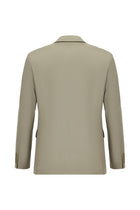 Koyu Bej Relaxed Fit Rahat Kesim Lyocell Karışımlı Klasik Takım Elbise