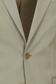 Koyu Bej Super Slim Fit Ekstra Dar Kesim Lyocell Karışımlı Klasik Takım Elbise