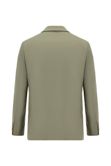 Açık Haki Super Slim Fit Ekstra Dar Kesim Lyocell Karışımlı Klasik Takım Elbise