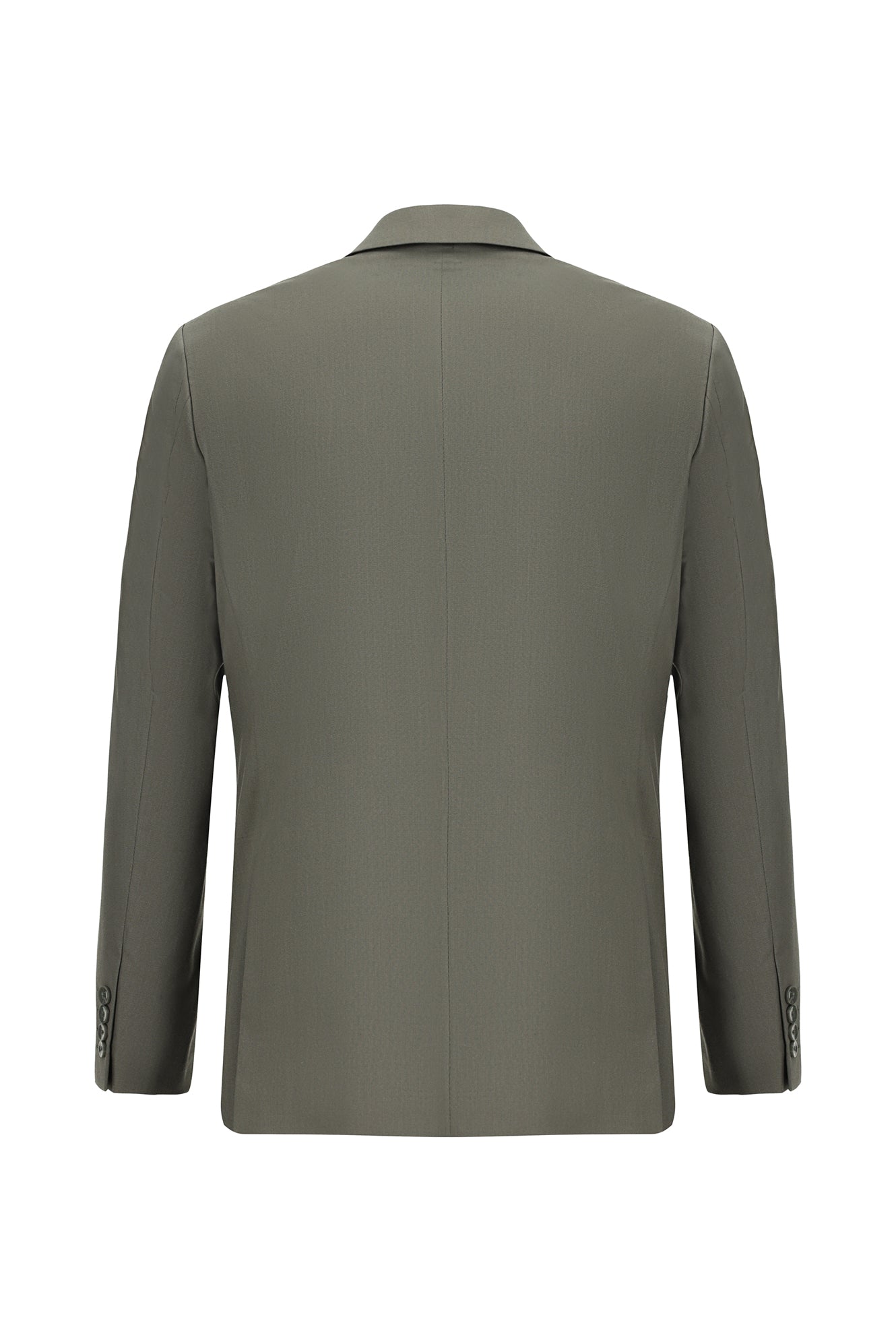 Koyu Haki Super Slim Fit Ekstra Dar Kesim Lyocell Karışımlı Klasik Takım Elbise