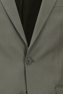 Koyu Haki Super Slim Fit Ekstra Dar Kesim Lyocell Karışımlı Klasik Takım Elbise